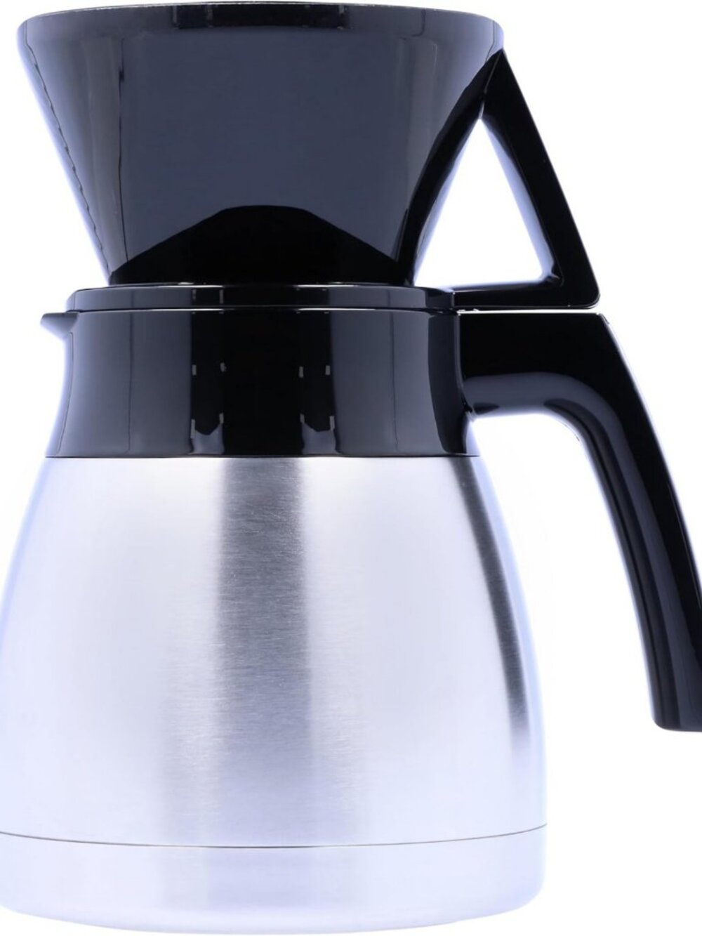 Pour-Over Coffee Brewer Set with Stainless Steel Carafe & Filters - 42 Ounce